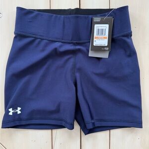 Under Armour Dark Blue Women's Compression Shorts size S/P/CH